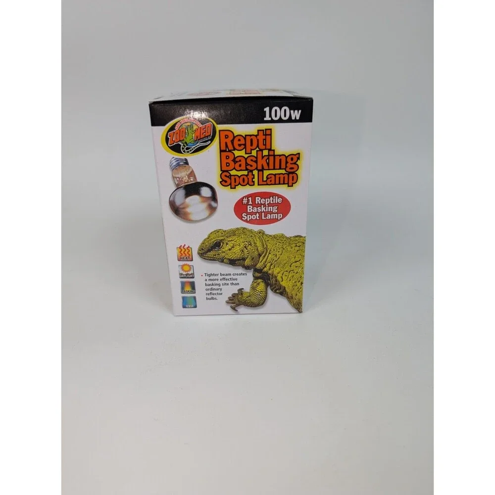 Zoo Med Repti Basking Spot Lamp 100W SL-100 Reptile Heat UVA Terrarium Bulb New